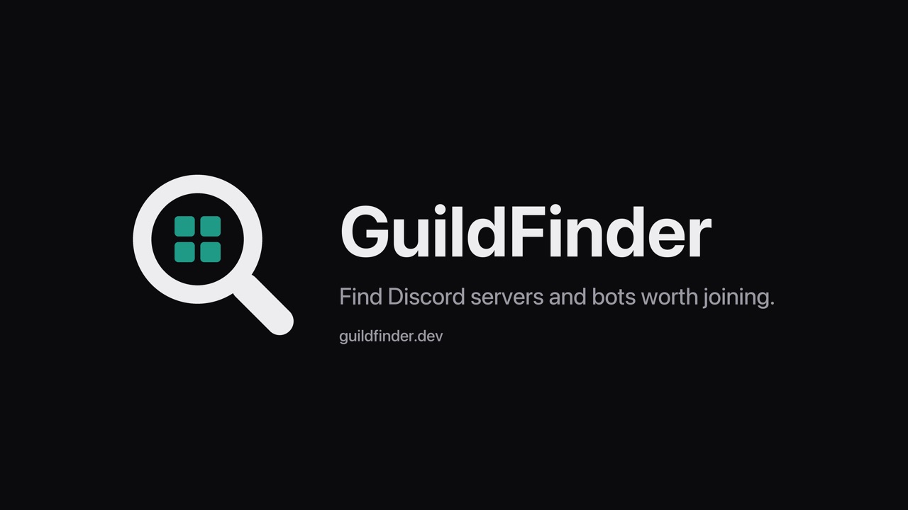 GuildFinder banner